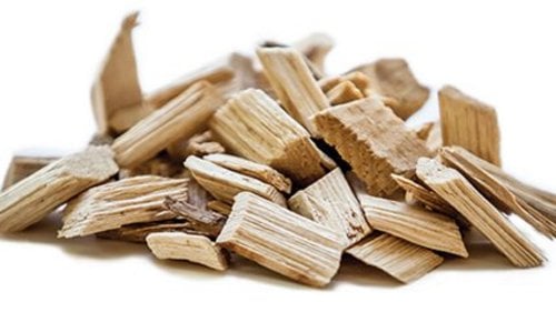Resumen del almacén de astillas de madera y pellets
